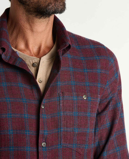Toad&Co Airsmyth Men's Flannel Shirt - 100% Recycled by Toad&Co