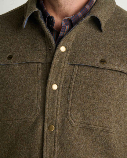 Toad&Co Men's Kennicott Shirt Jacket - Recycled Wool Blend by Toad&Co