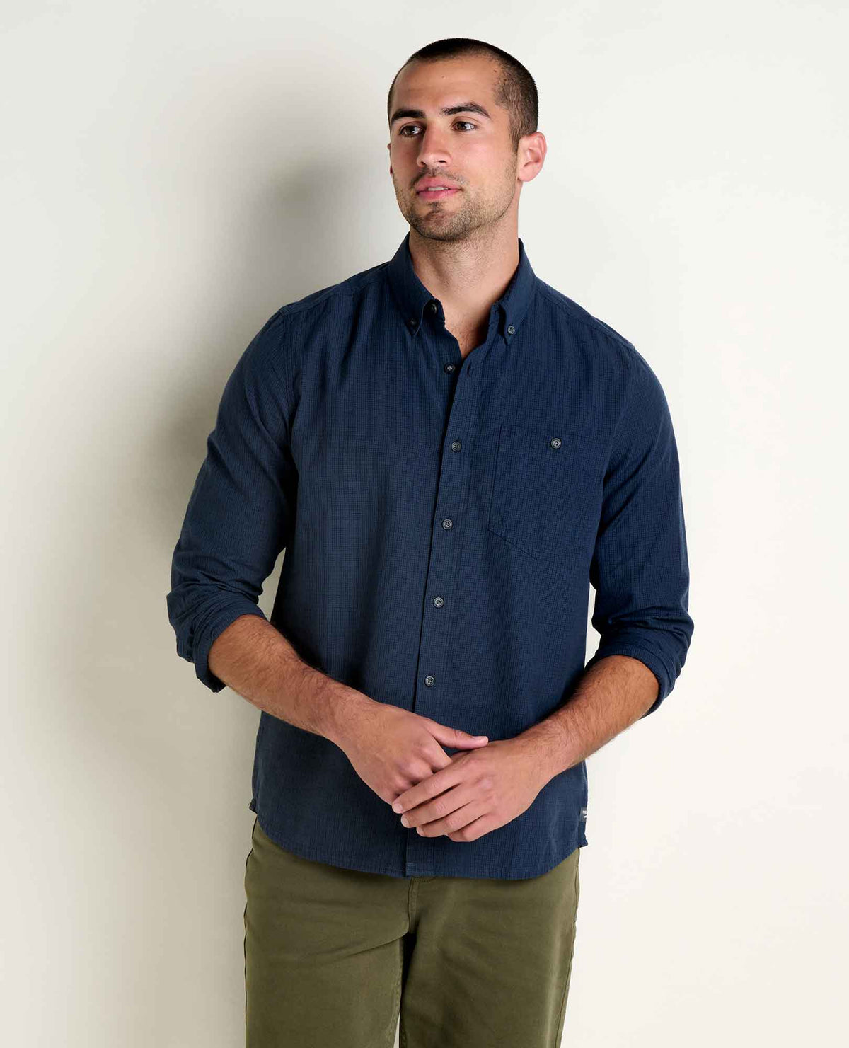 Toad&Co Men's Organic Cotton Long Sleeve Shirt
