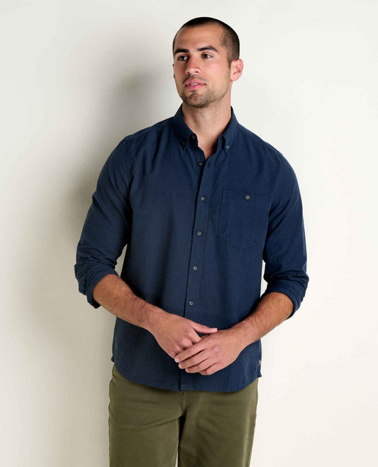 Toad&Co Men's Organic Cotton Long Sleeve Shirt