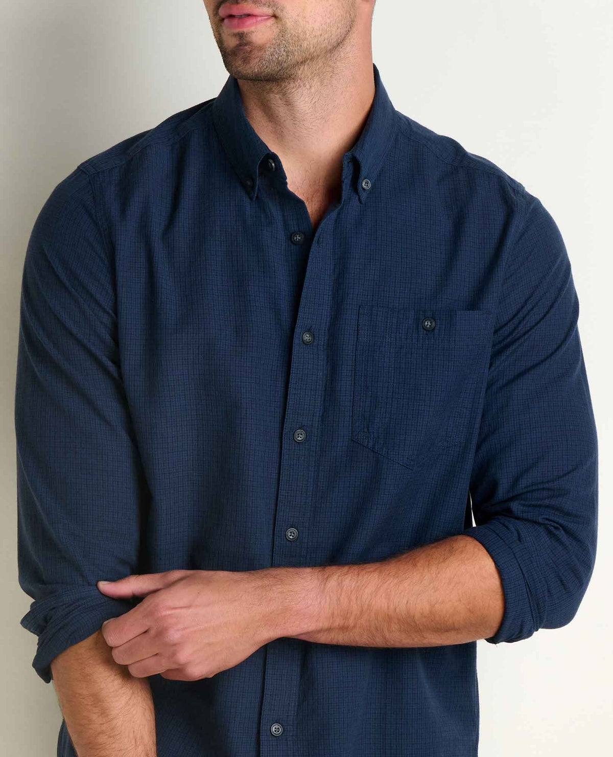 Toad&Co Men's Organic Cotton Long Sleeve Shirt