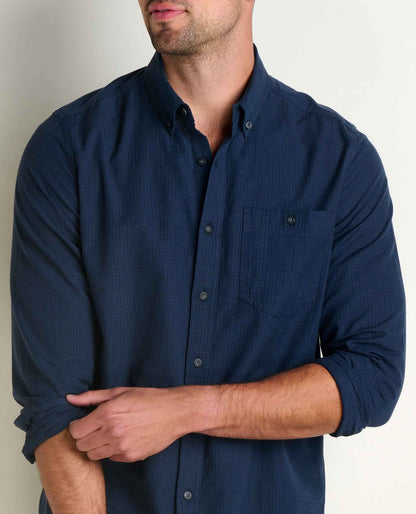 Toad&Co Men's Organic Cotton Long Sleeve Shirt