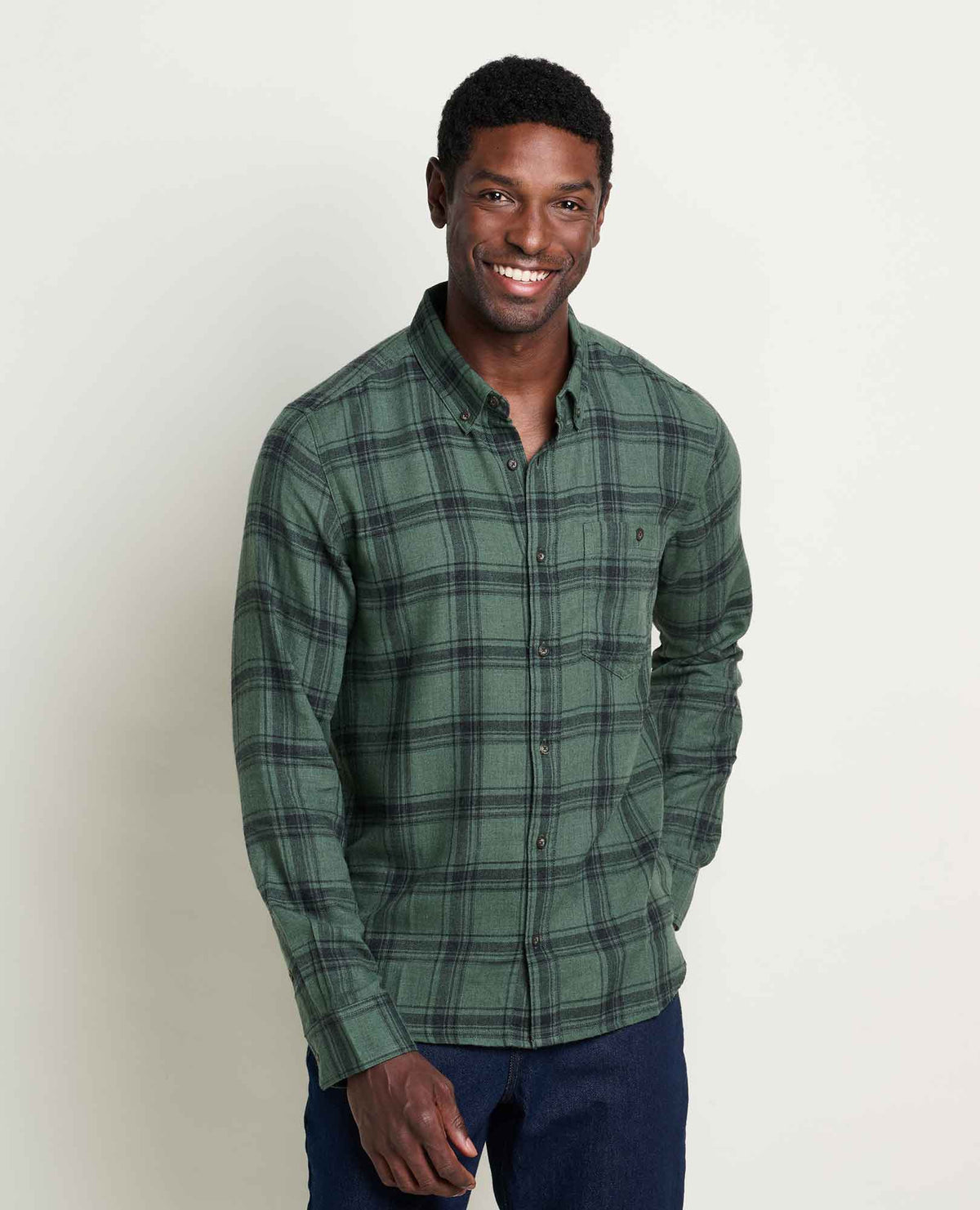 Toad&Co Airsmyth Men's Flannel Shirt - 100% Recycled by Toad&Co
