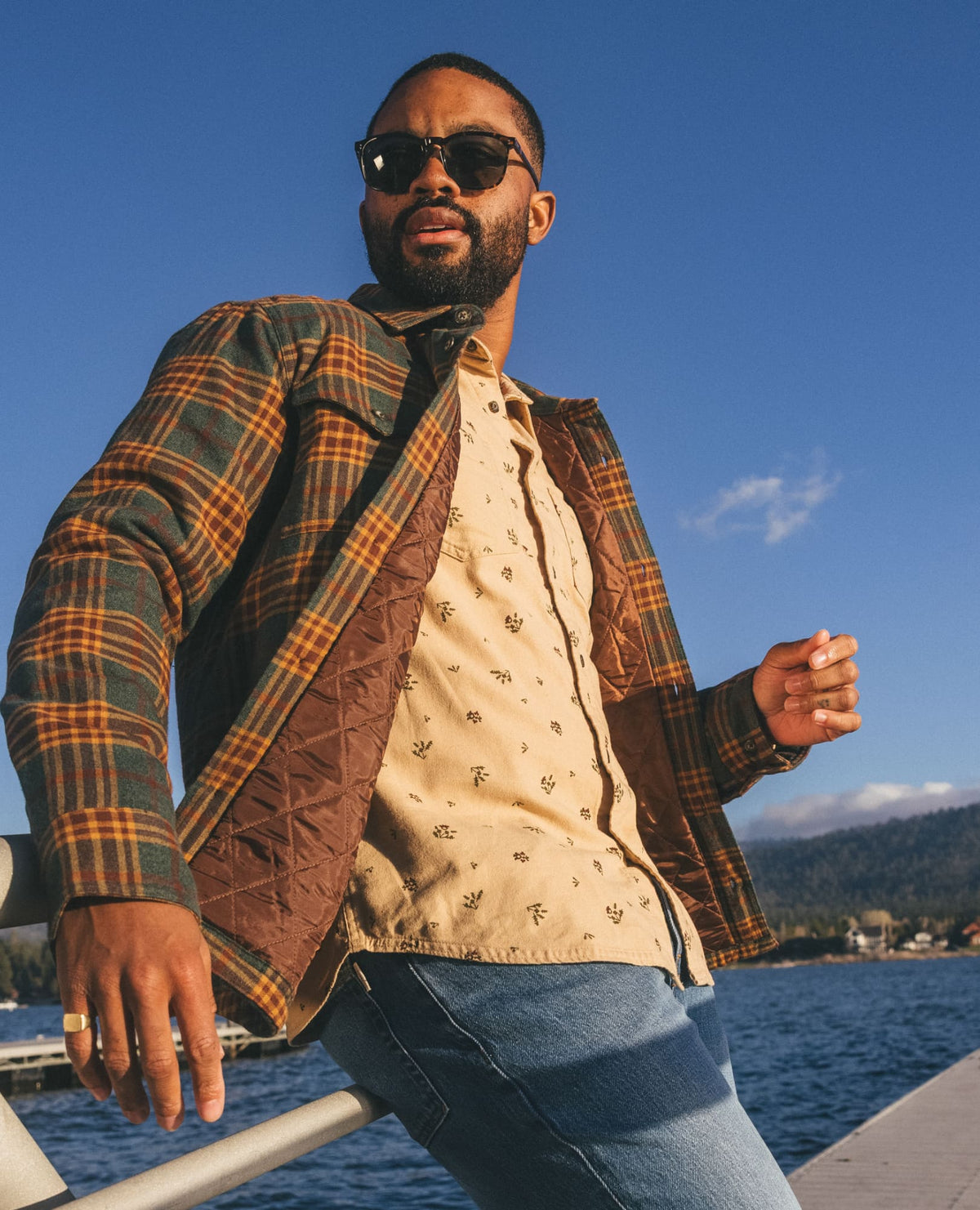 Toad&Co Men's Pinevale Quilted Shirt Jacket