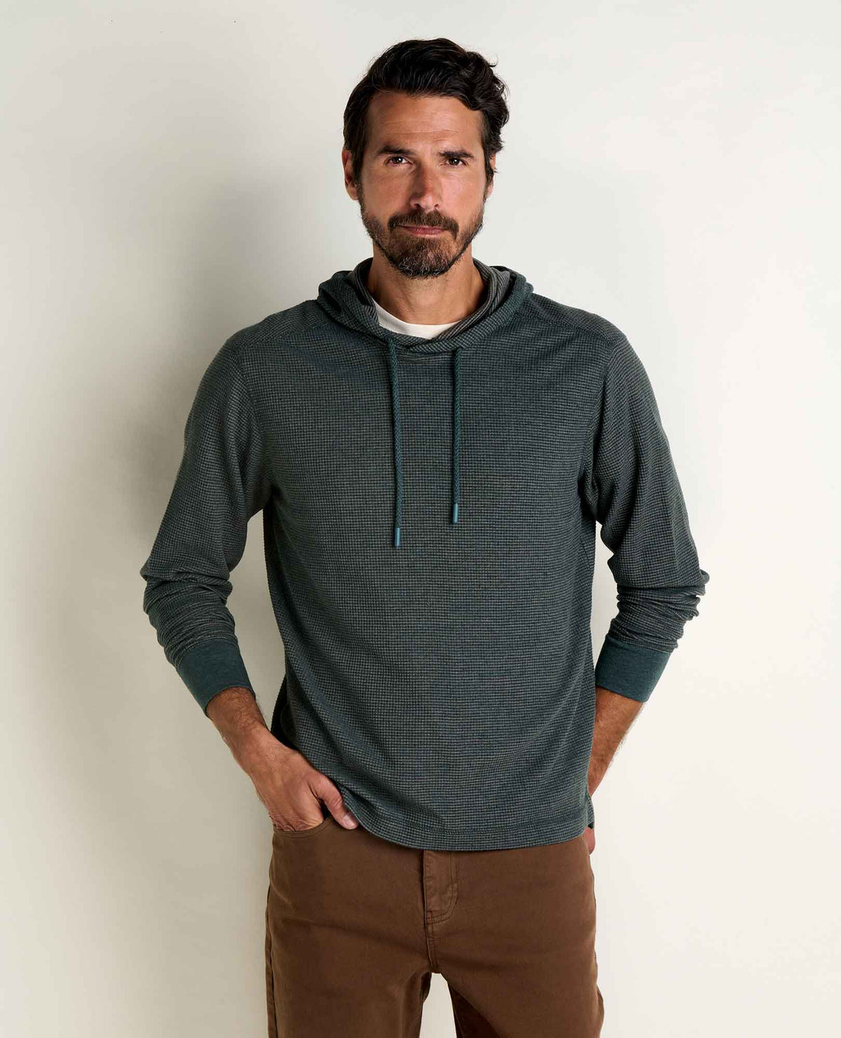 Toad&Co Men's Framer Eco-Friendly Waffle Hoodie - by Toad&Co