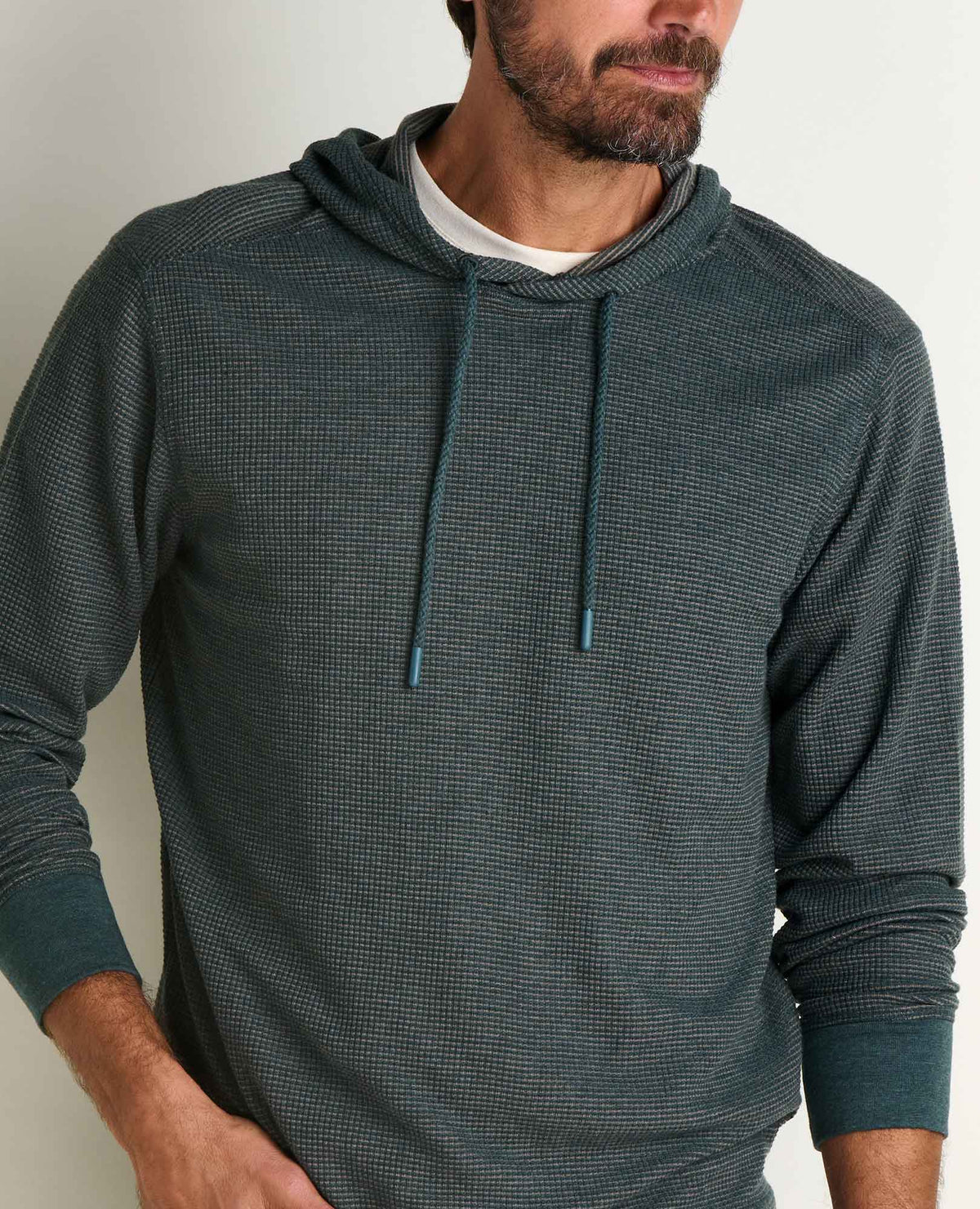 Toad&Co Men's Framer Eco-Friendly Waffle Hoodie - by Toad&Co