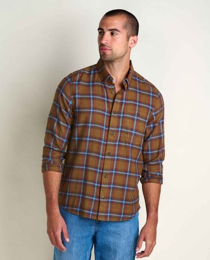 Toad&Co Airsmyth Men's Flannel Shirt - 100% Recycled by Toad&Co