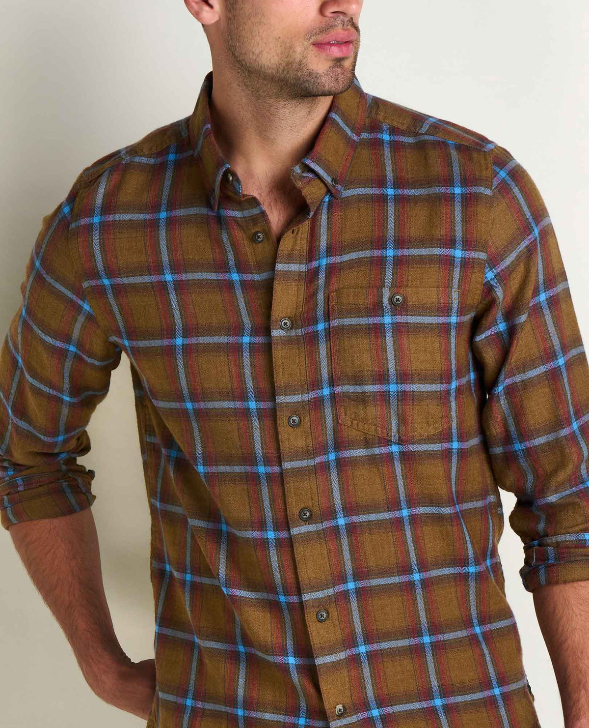 Toad&Co Airsmyth Men's Flannel Shirt - 100% Recycled by Toad&Co