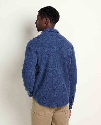 Toad&Co Men's Kennicott Shirt Jacket - Recycled Wool Blend by Toad&Co