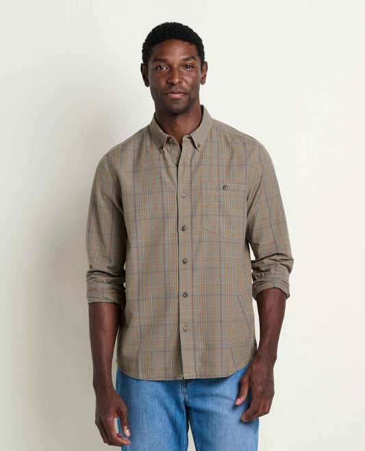 Toad&Co Men's Organic Cotton Long Sleeve Shirt