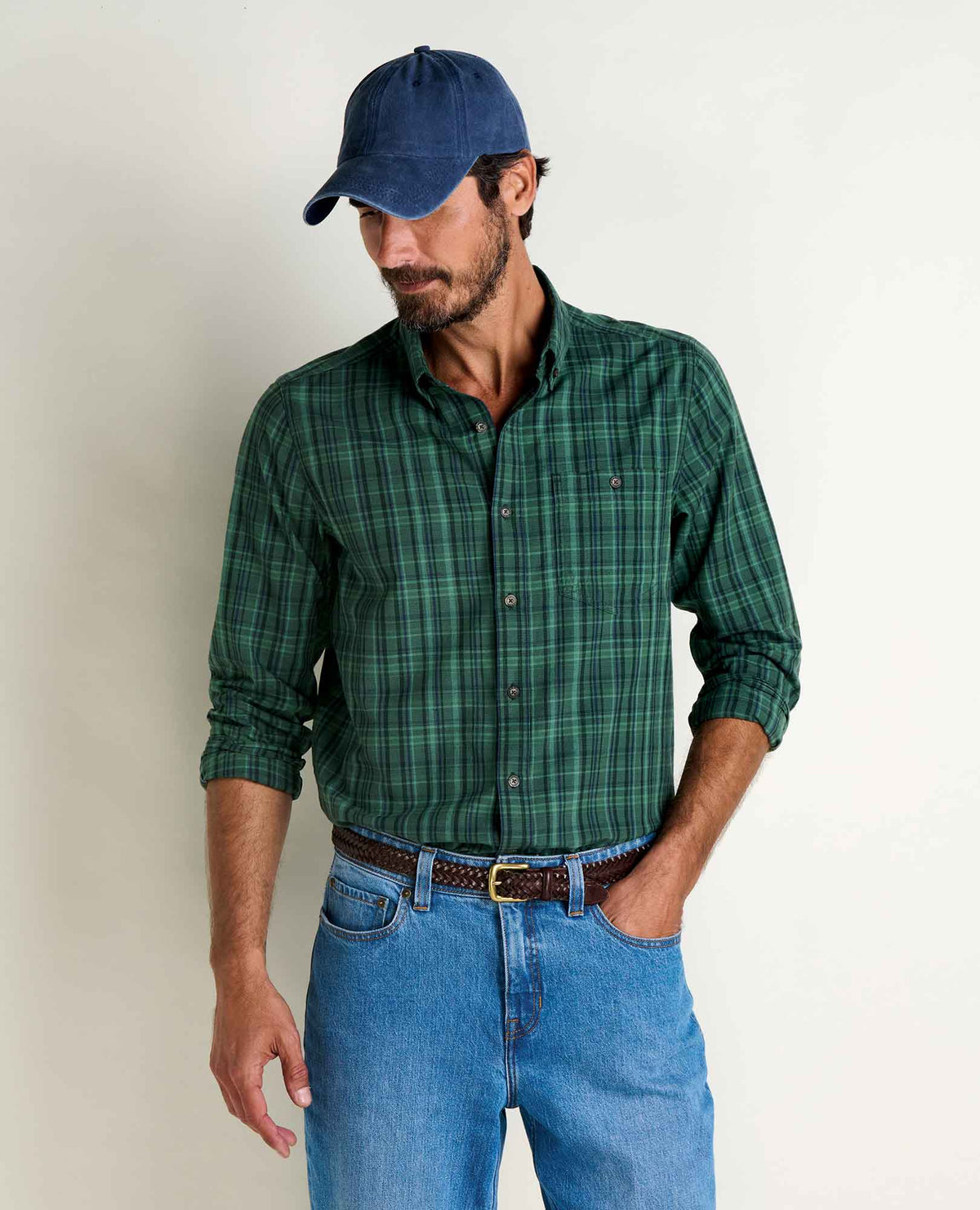 Toad&Co Men's Organic Cotton Long Sleeve Shirt