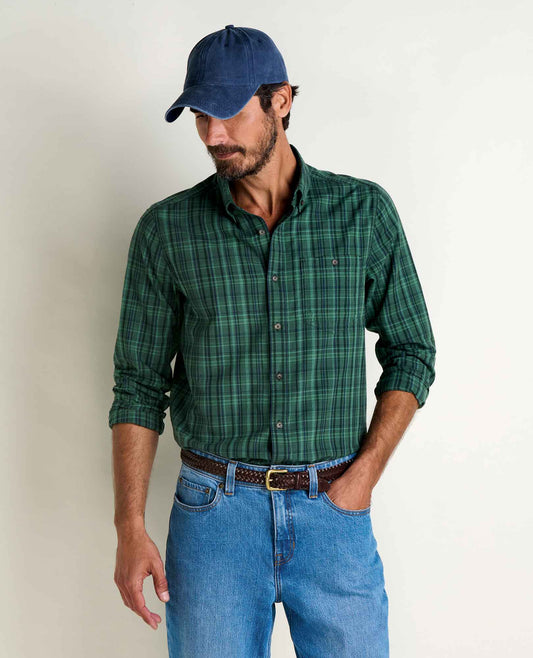 Toad&Co Men's Organic Cotton Long Sleeve Shirt