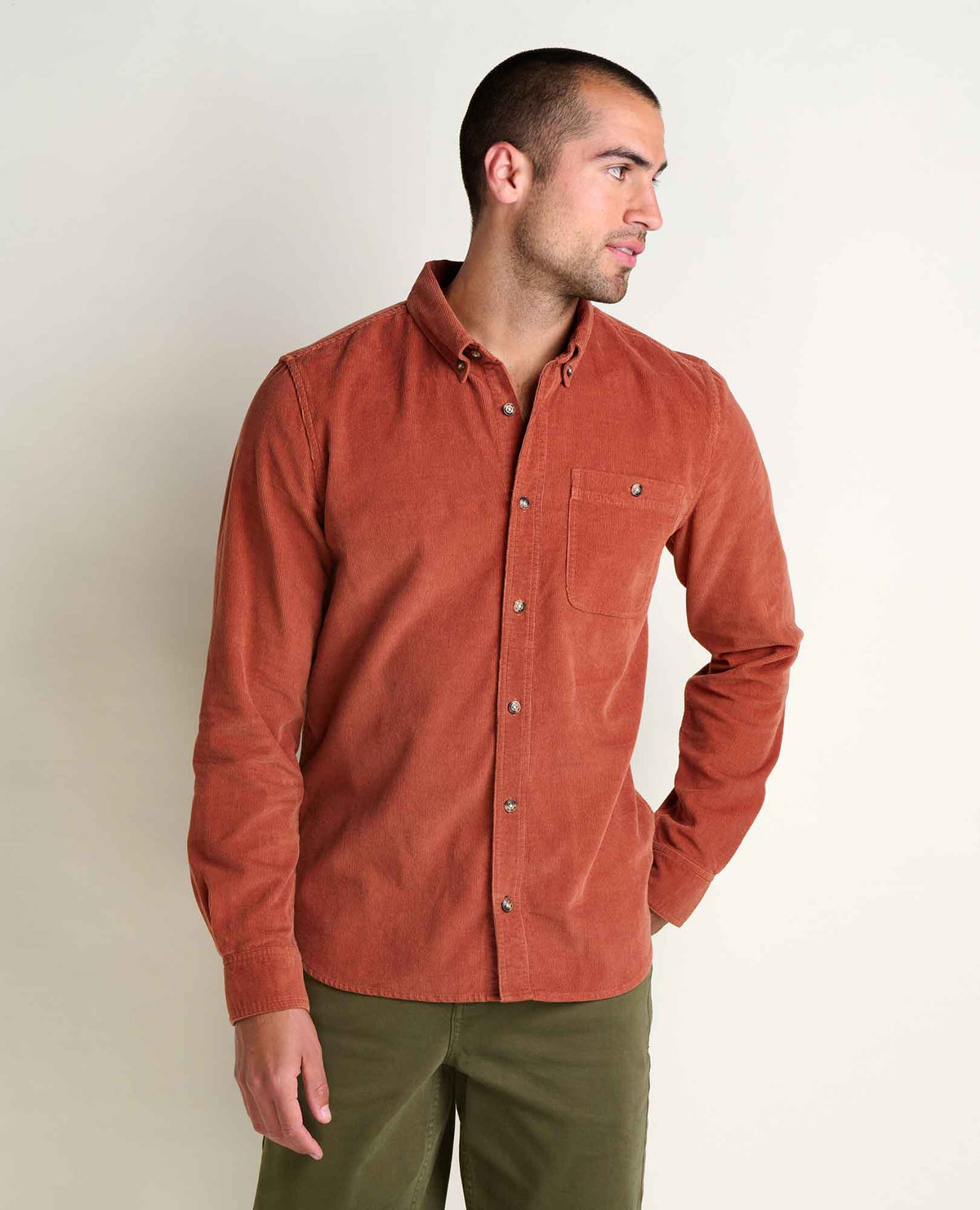 Toad&Co Men's Scouter Corduroy Long Sleeve Shirt