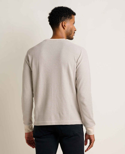 Toad&Co Men's Framer Long Sleeve Waffle Crewneck Tee - by Toad&Co