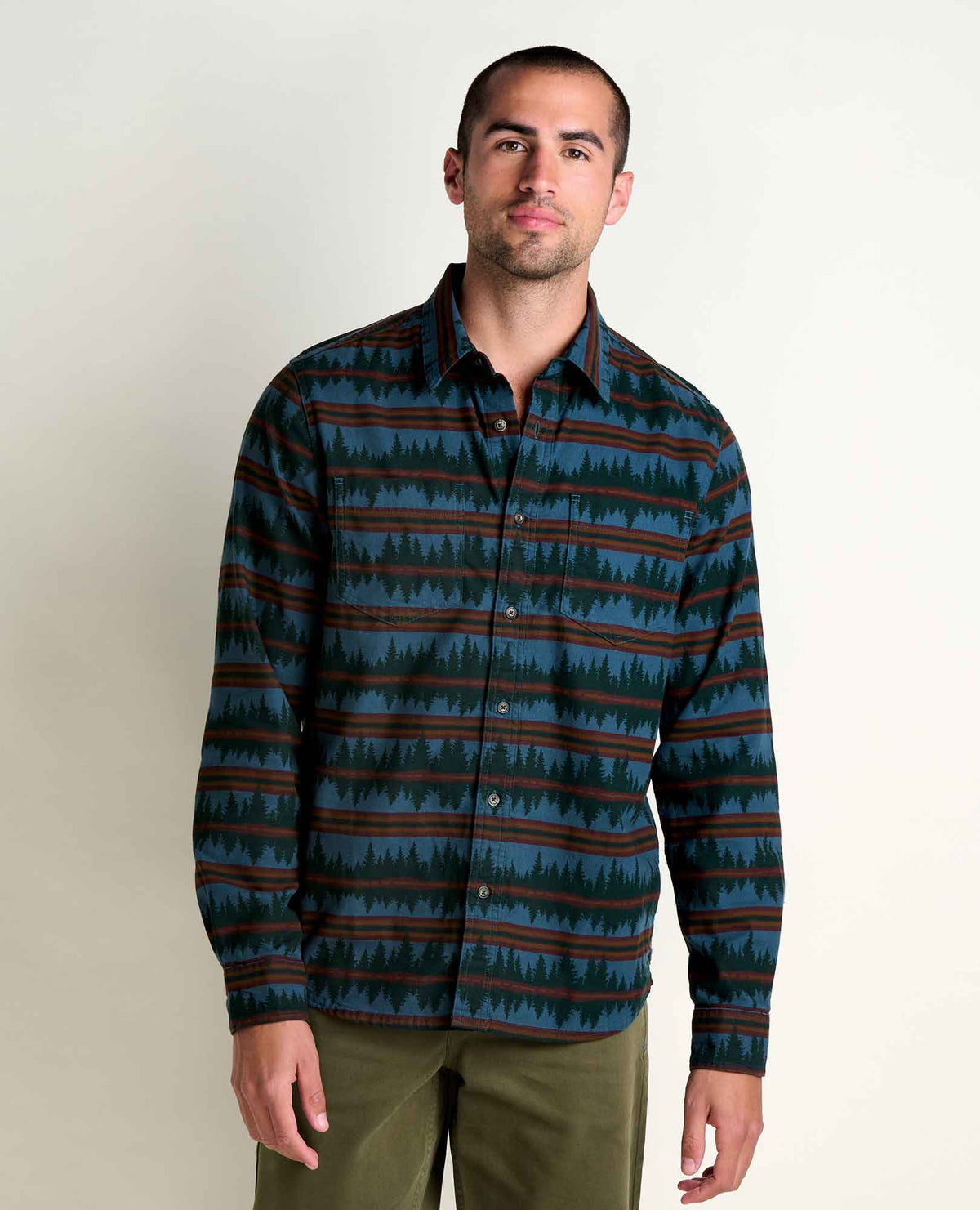 Toad&Co Men's Pinevale Midweight Organic Cotton Flannel