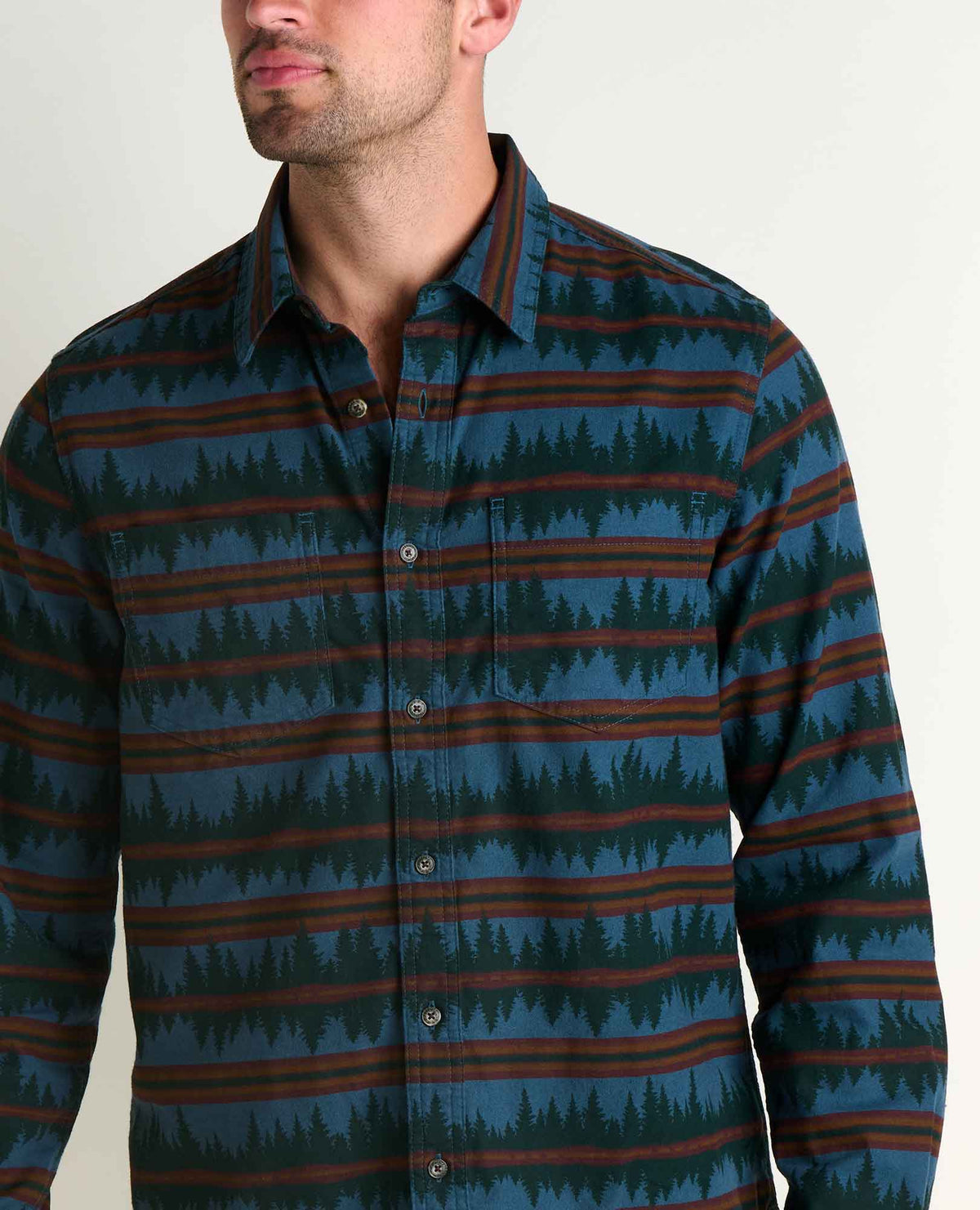 Toad&Co Men's Pinevale Midweight Organic Cotton Flannel