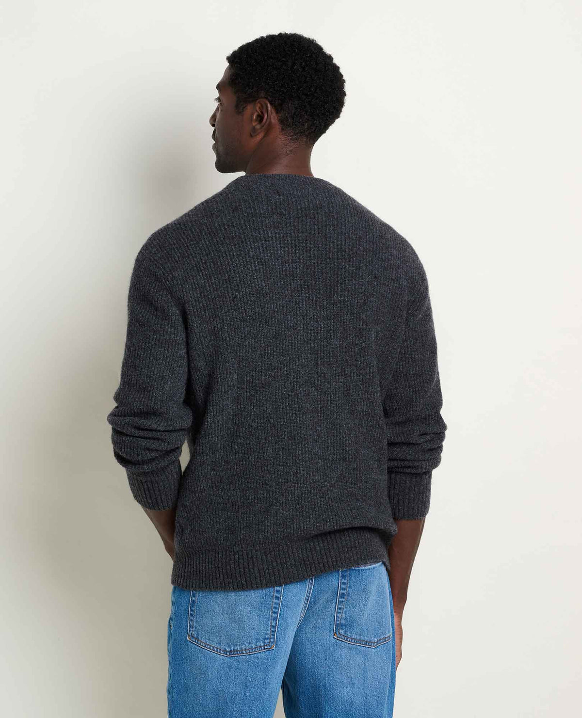 Toad&Co Men's Wasatch Crewneck Wool Sweater - Warm and Soft