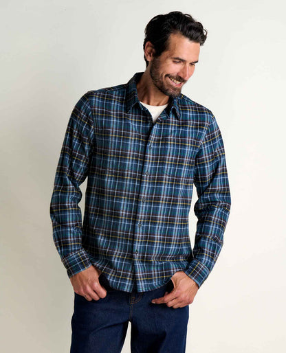 Toad&Co Men's Pinevale Midweight Organic Cotton Flannel
