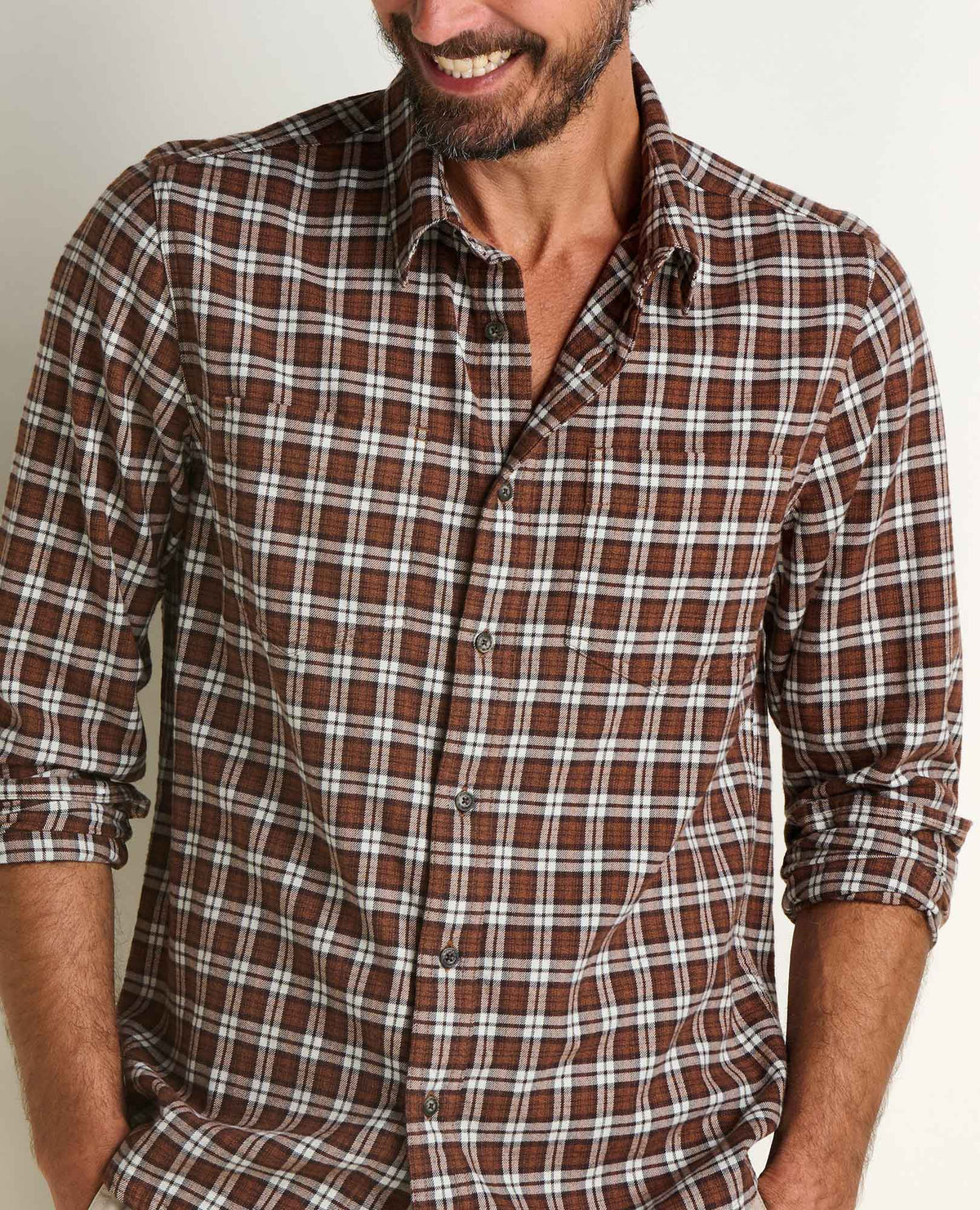 Toad&Co Men's Pinevale Midweight Organic Cotton Flannel