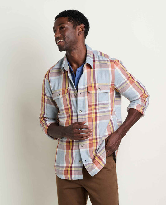 Toad&Co Men's Ranchero Long Sleeve Shirt - 100% Recycled by Toad&Co