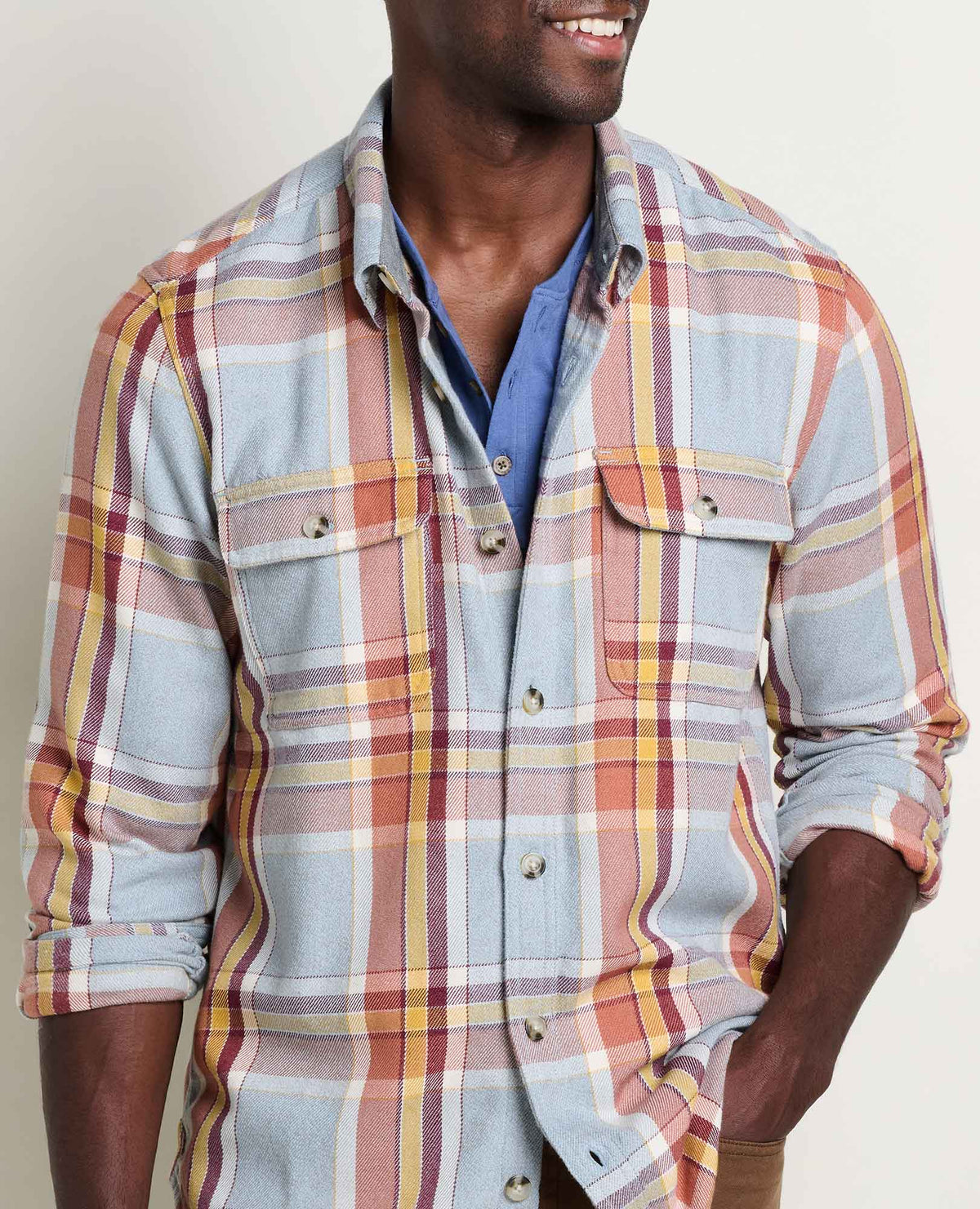Toad&Co Men's Ranchero Long Sleeve Shirt - 100% Recycled by Toad&Co