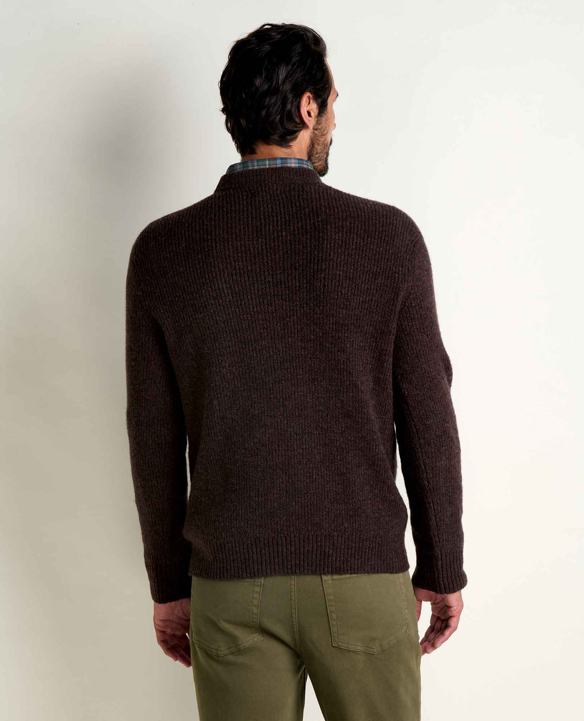 Toad&Co Men's Wasatch Crewneck Wool Sweater - Warm and Soft