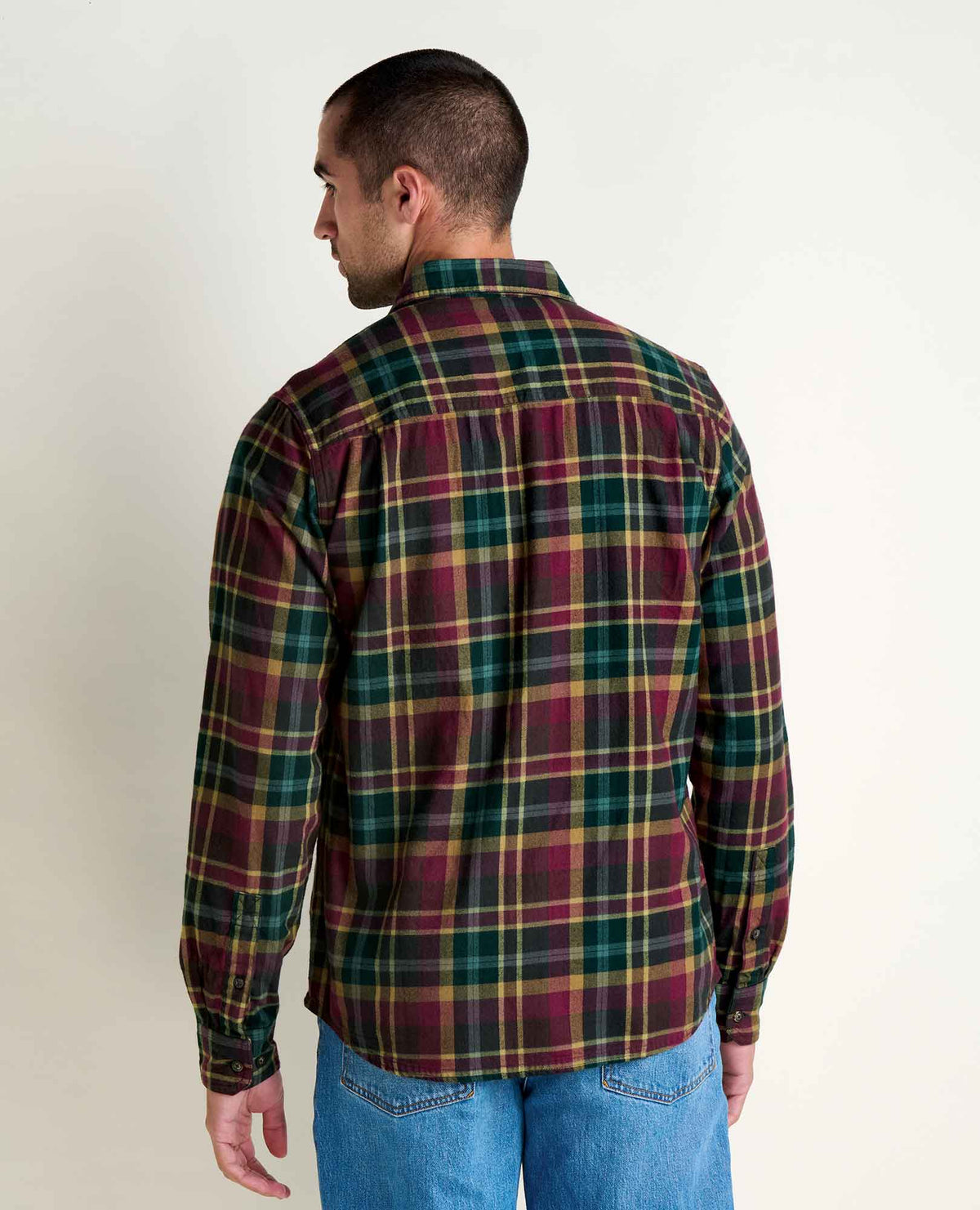 Toad&Co Men's Pinevale Midweight Organic Cotton Flannel
