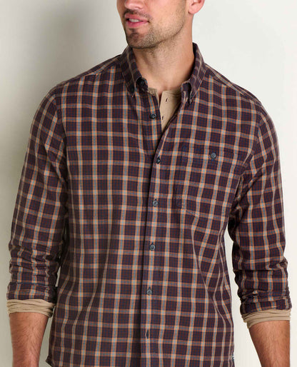 Toad&Co Men's Organic Cotton Long Sleeve Shirt
