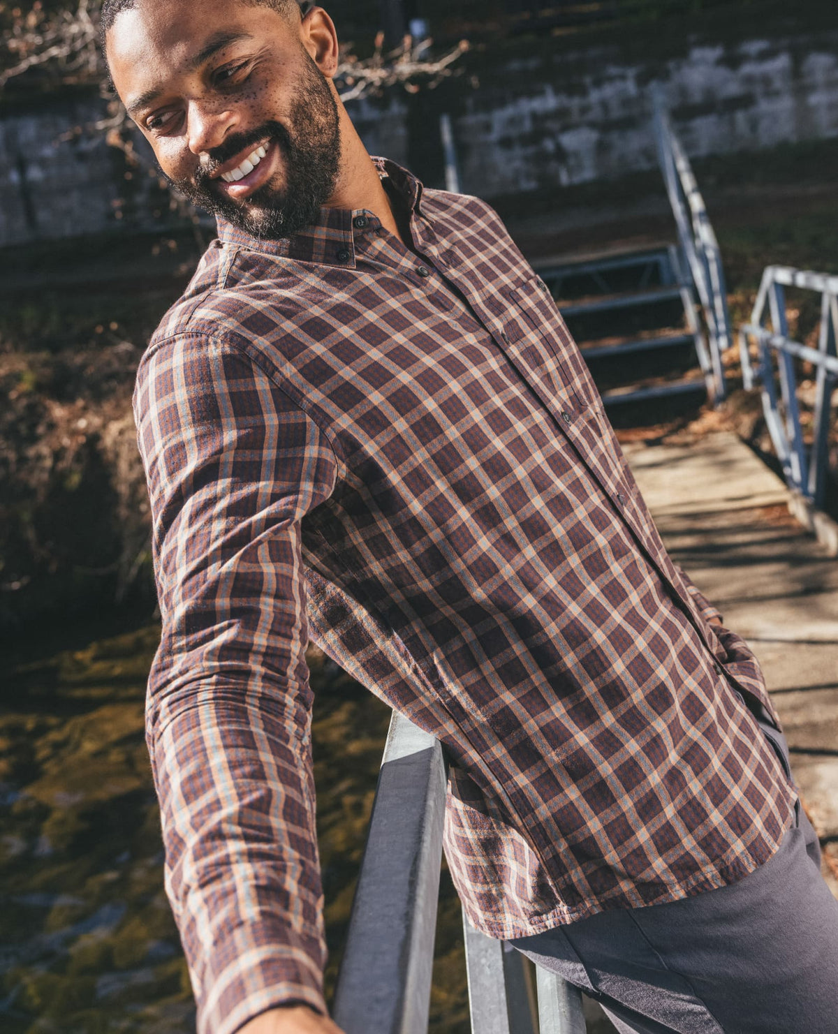 Toad&Co Men's Organic Cotton Long Sleeve Shirt