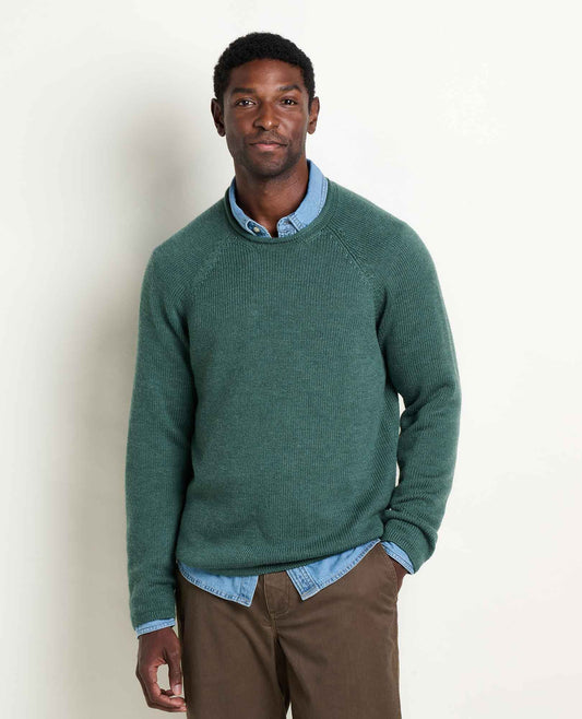 Toad&Co Men's Alpineglo Roll Neck Sweater - Organic Cotton & Wool