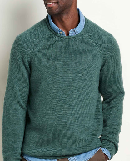 Toad&Co Men's Alpineglo Roll Neck Sweater - Organic Cotton & Wool