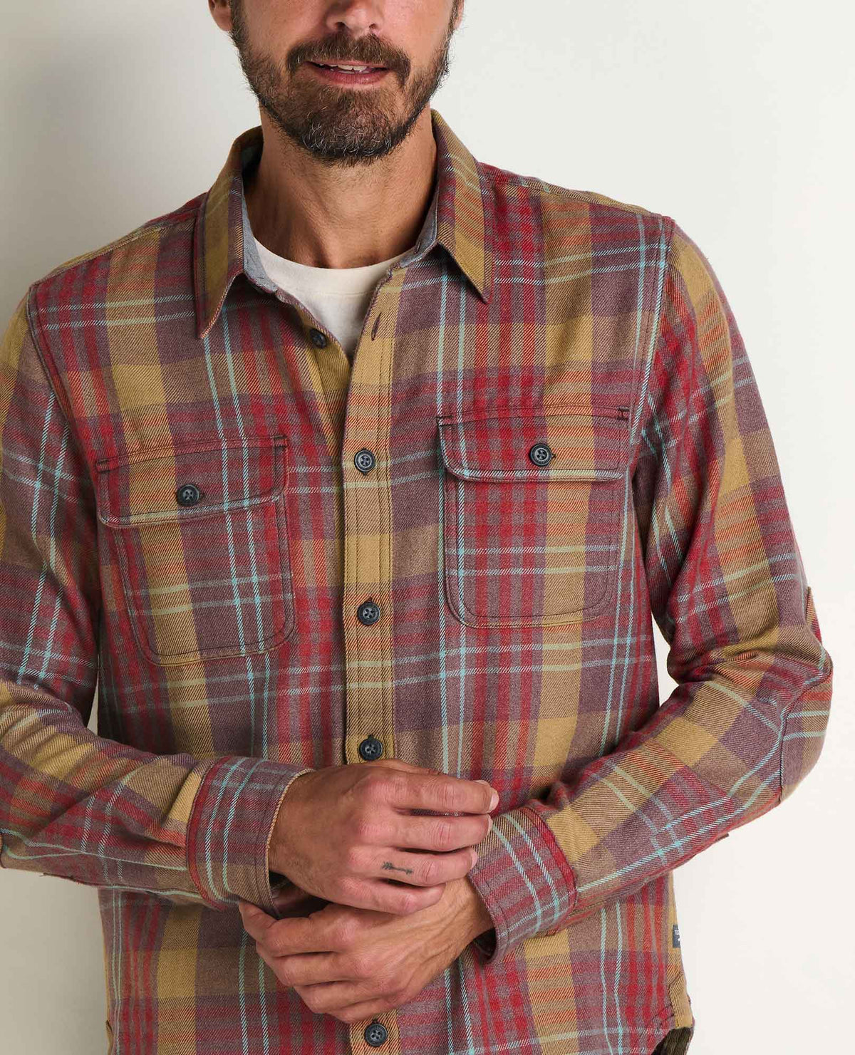 Toad&Co Men's Ranchero Long Sleeve Shirt - 100% Recycled by Toad&Co