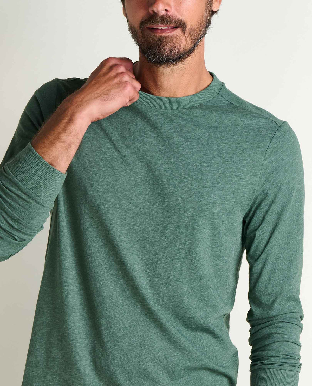 Toad&Co Men's Boundless Jersey Long Sleeve Crew
