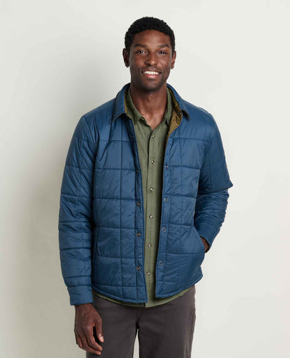 Toad&Co Men's Roame Quilted and Insulated Shirt Jacket