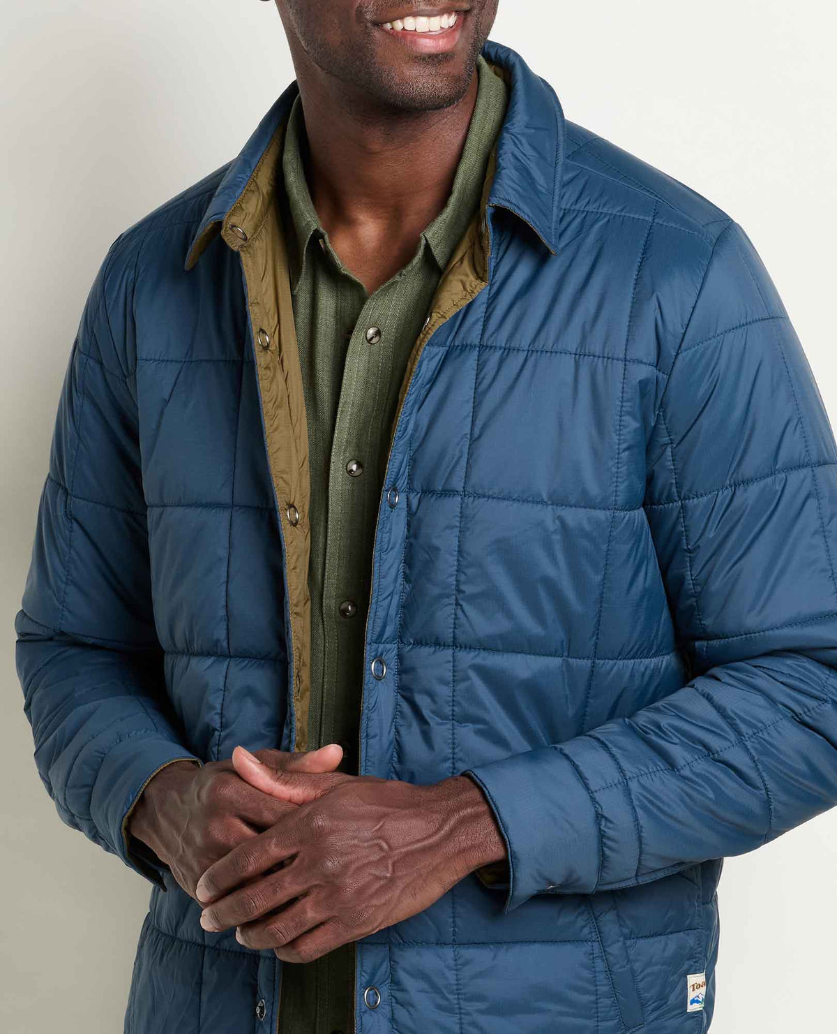 Toad&Co Men's Roame Quilted and Insulated Shirt Jacket