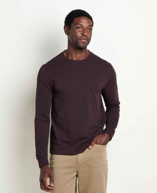Toad&Co Men's Boundless Jersey Long Sleeve Crew