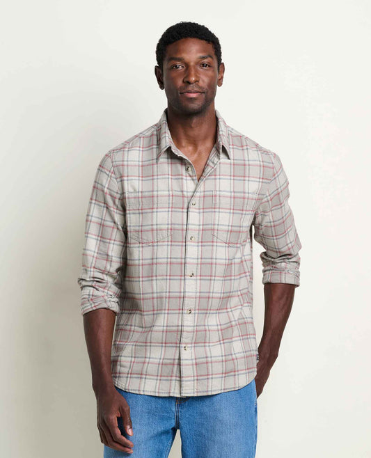 Toad&Co Men's Pinevale Midweight Organic Cotton Flannel