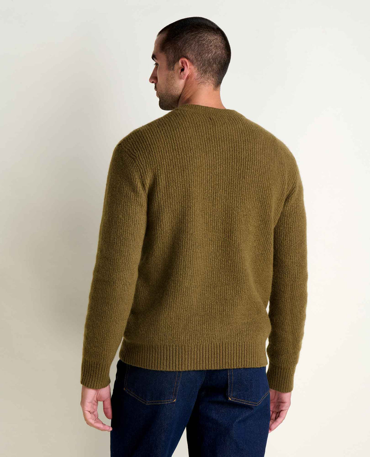 Toad&Co Men's Wasatch Crewneck Wool Sweater - Warm and Soft