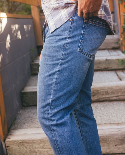 Toad&Co Men's Tamarack Slim Blue Jean