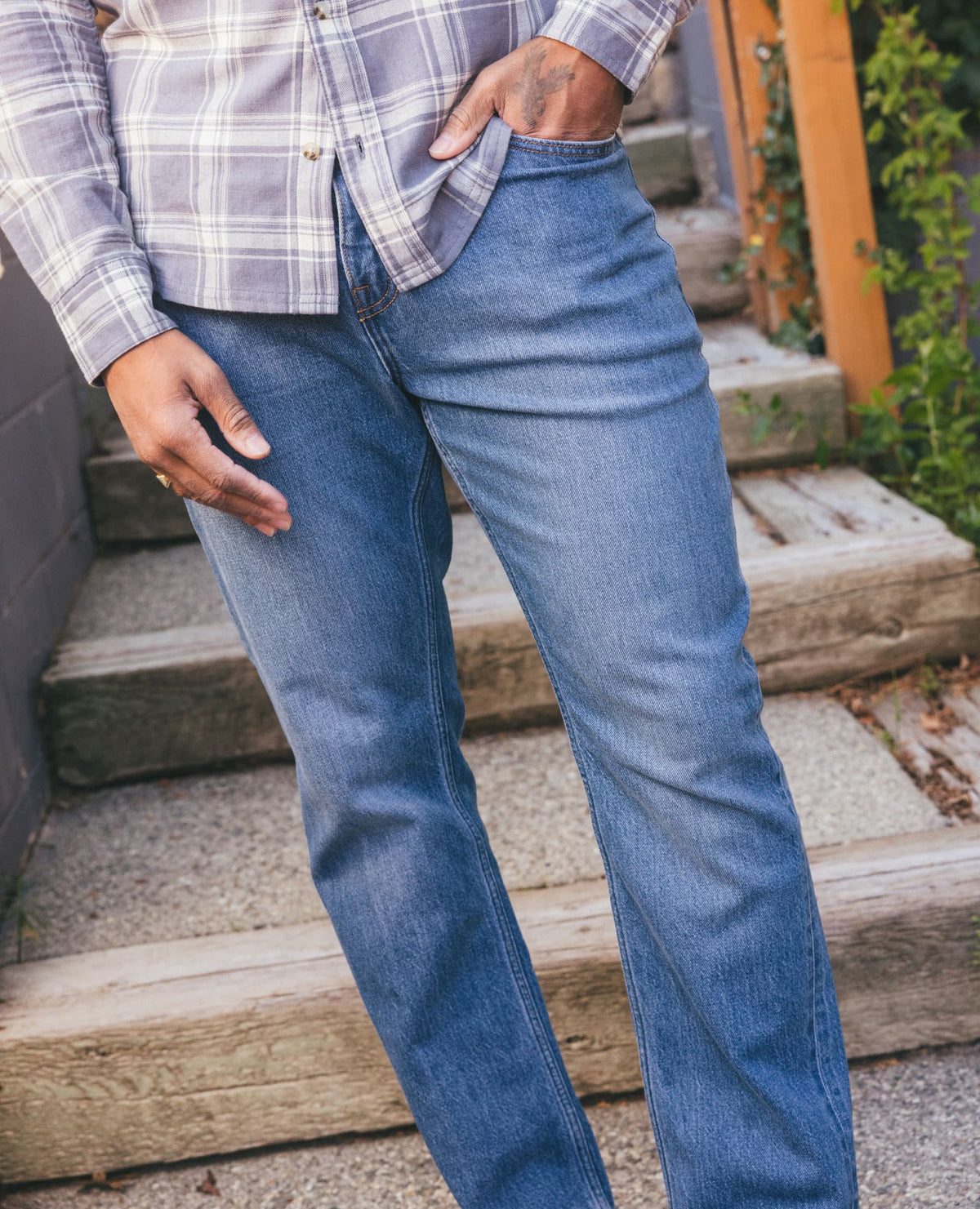 Toad&Co Men's Tamarack Slim Blue Jean