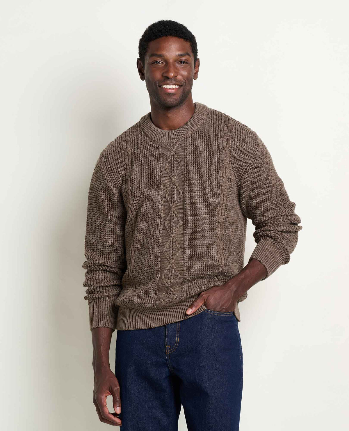 Toad&Co Butte Pattern Crew Sweater