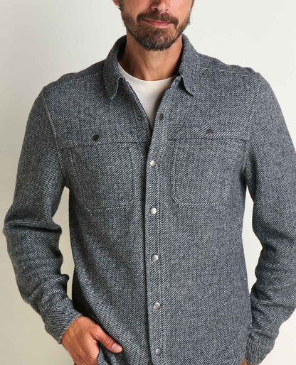 Toad&Co Men's Kennicott Shirt Jacket - Recycled Wool Blend by Toad&Co