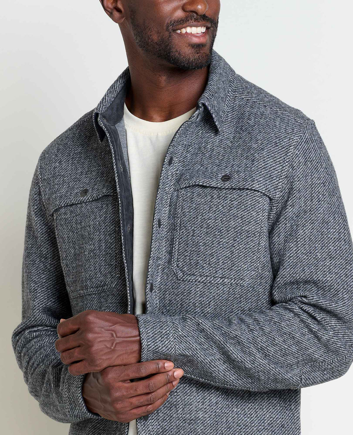Toad&Co Men's Kennicott Shirt Jacket - Recycled Wool Blend by Toad&Co