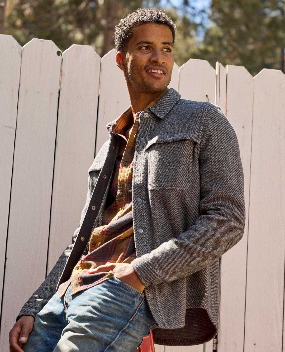 Toad&Co Men's Kennicott Shirt Jacket - Recycled Wool Blend by Toad&Co