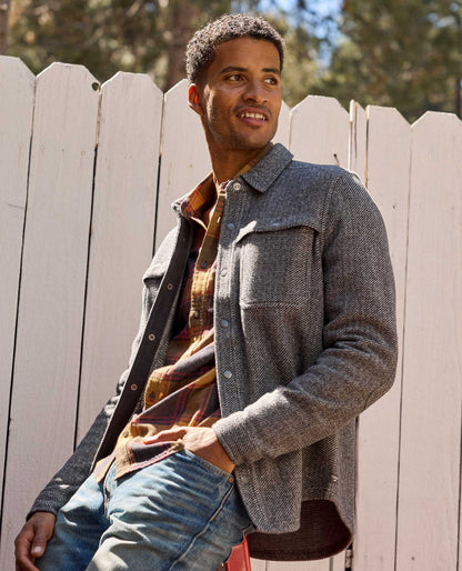 Toad&Co Men's Kennicott Shirt Jacket - Recycled Wool Blend by Toad&Co