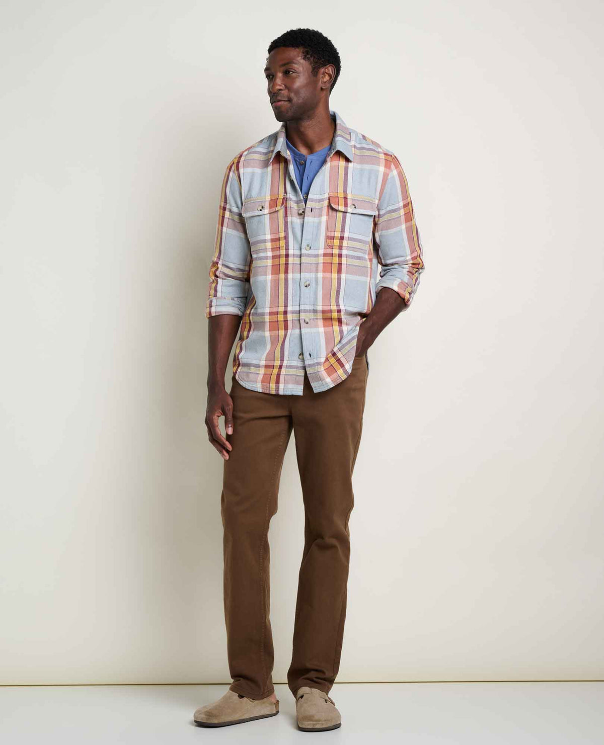 Toad&Co Men's Ranchero Long Sleeve Shirt - 100% Recycled by Toad&Co