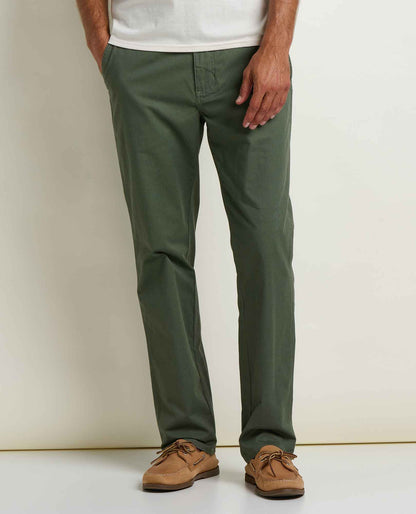Toad&Co Mission Ridge Slim Chino - Moisture-Wicking Organic Cotton Slim Pant