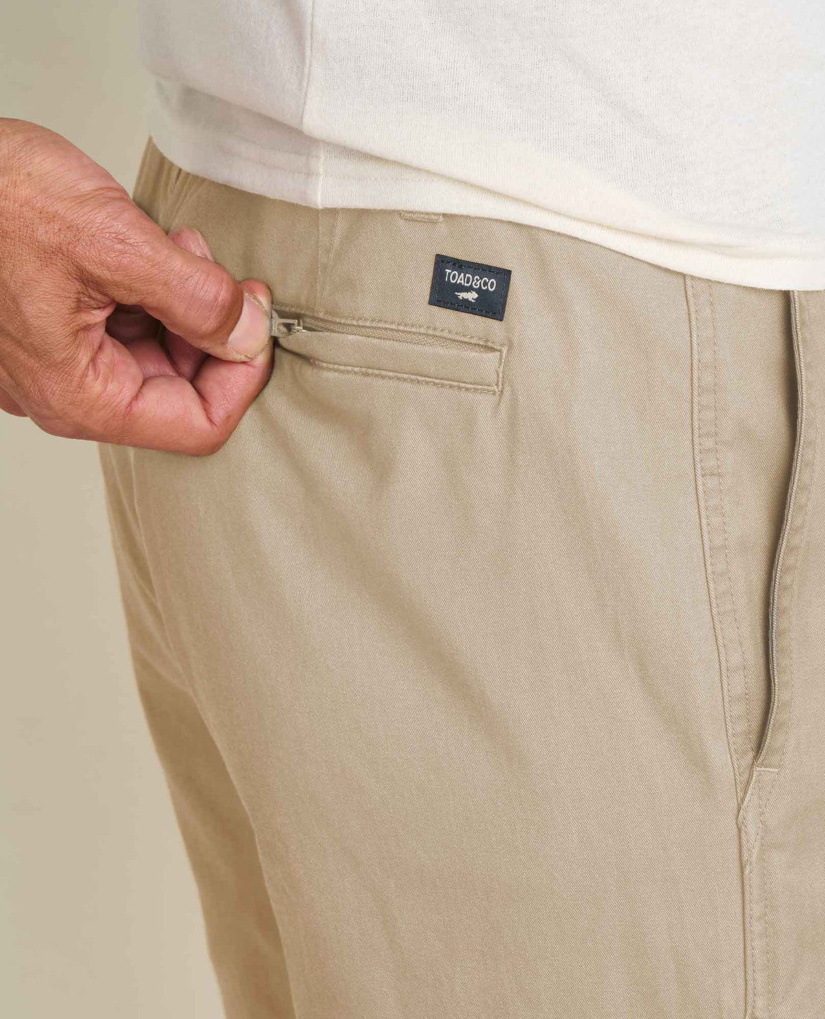 Toad&Co Mission Ridge Slim Chino - Moisture-Wicking Organic Cotton Slim Pant