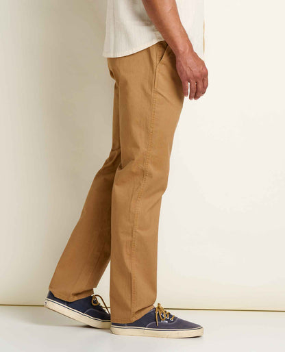 Toad&Co Mission Ridge Slim Chino - Moisture-Wicking Organic Cotton Slim Pant