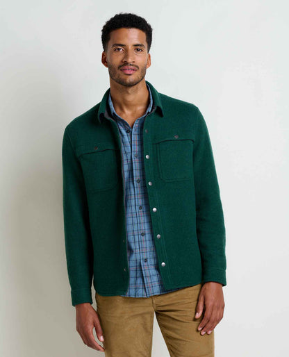 Toad&Co Men's Kennicott Shirt Jacket - Recycled Wool Blend by Toad&Co